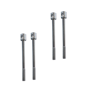 M4*15mm Elektrische ronde hoofdmeterschroeven met grof draad afdichting schroef enkel gat schroef elektrische meter schroef