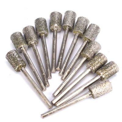 4mm25mm het Grote Diamond Rotary Burr For Stone Glasgravure het Snijden Beeldhouwen