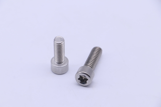 DIN912 cilindrische Hoofdroestvrij staalschroef SS316 1/4-20*3/4“ voor Torx-Machine