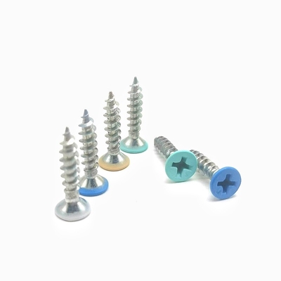 Countersunk Cross Self Tapping Schroef Customized Kleur Verf Flat Head