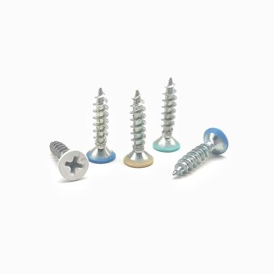 Countersunk Cross Self Tapping Schroef Customized Kleur Verf Flat Head
