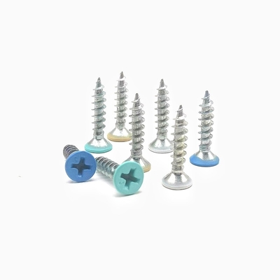 Kleur zelfklapende verf Meubel schroef Countersunk Cross ANSI JIS