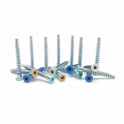 Counter-sunk Hexagonale zelf tapende roldraad rechte reparatie schroef Houten tandkast schroef
