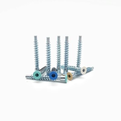Verzonken Hexagonale van het de Schroefmeubilair van de Contactdoosrol Self-Tapping de Schroef Rechte In orde makende Schroef