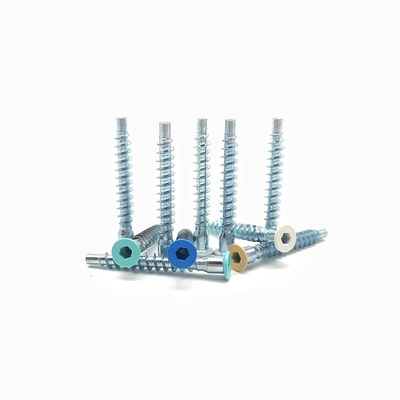 Counter-sunk Hexagonale zelf tapende roldraad rechte reparatie schroef Houten tandkast schroef