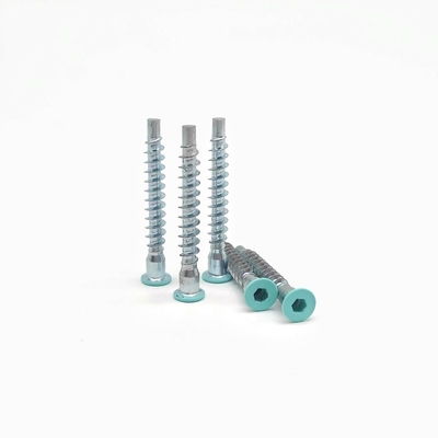 Counter-sunk Hexagonale zelf tapende roldraad rechte reparatie schroef Houten tandkast schroef