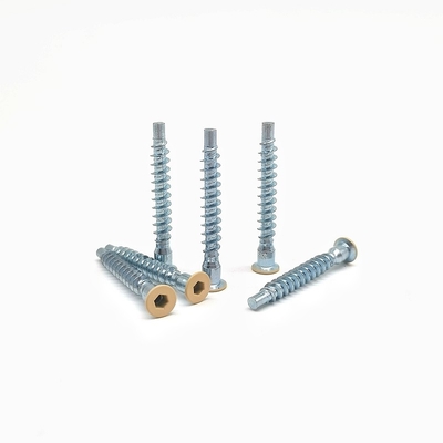 Gepersonaliseerde rechte reparatie schroeven Countersunk Head Hexagonal Roller Coaster draad