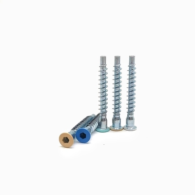 Gepersonaliseerde rechte reparatie schroeven Countersunk Head Hexagonal Roller Coaster draad