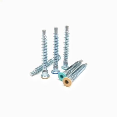 Gepersonaliseerde rechtstreekse reparatie meubels schroeven Countersunk Hexagonal Roller Coaster draad