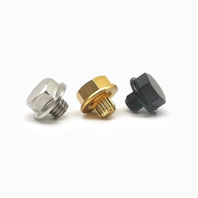Van de het Roestvrije staal Rechte Schroef van de aluminiumlegering Decoratieve Spijker 6063 Automobiele Hub