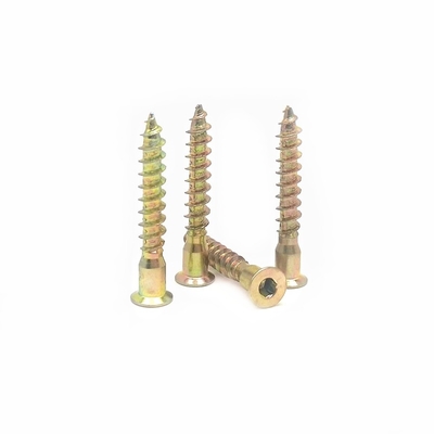 Hexagon Self-Tapping Cross-Wire Straight Repair Schroeven of Olor Verf Countersunk