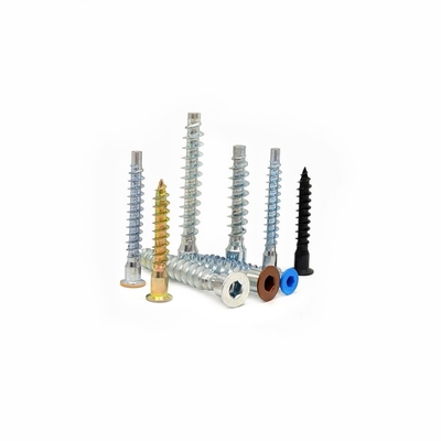 Hexagonale dwarsdraad recht-trimming hout tand schroef kleur verf Countersunk hoofd