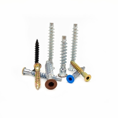 Hexagonale dwarsdraad recht-trimming hout tand schroef kleur verf Countersunk hoofd