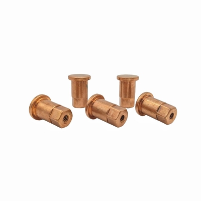 Gepersonaliseerd draad type Rode koperen noot 23.4g Voor gebouwbouw