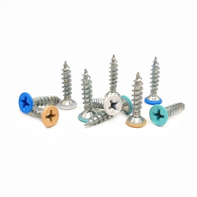 DIN roestvrij staal zelf tap schroeven Countersunk Hexagonal Cross Mountain draad voor verlichting