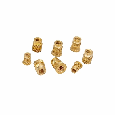 Fabriek Groothandel Dubbel Twill Koperen Noot Messing Noot Cap Door-Gat Knurled Noot