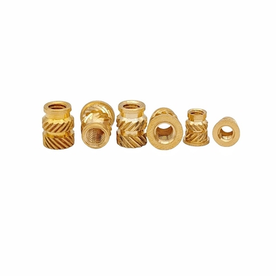 Fabriek Groothandel Dubbel Twill Koperen Noot Messing Noot Cap Door-Gat Knurled Noot