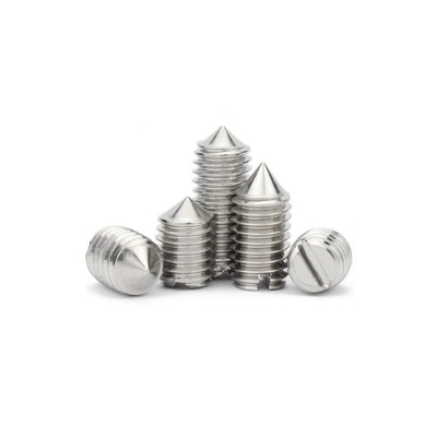 Fabriek directe verkoop roestvrij staal 304 Slotted Tip Set Schroef Machine Meter Spire Schroef