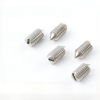 Fabriek directe verkoop roestvrij staal 304 Slotted Tip Set Schroef Machine Meter Spire Schroef