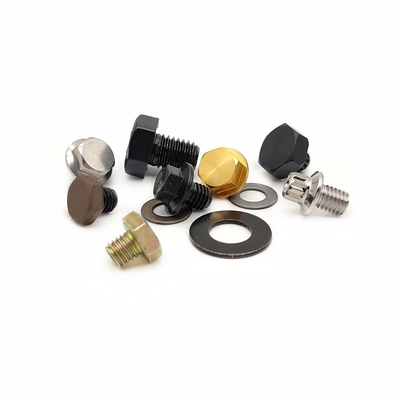 Niet-magnetische hex-kopbouten met draad A4 -70 M8X10
