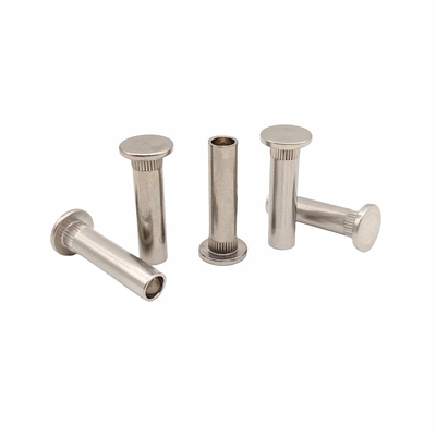 Fabriek Groothandel Custom Flat-headed Semi-hollow Rivet Non-Riveted Steel Serrated Rivet Non-Standard Schroef.