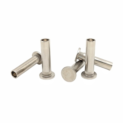 Fabriek Groothandel Custom Flat-headed Semi-hollow Rivet Non-Riveted Steel Serrated Rivet Non-Standard Schroef.