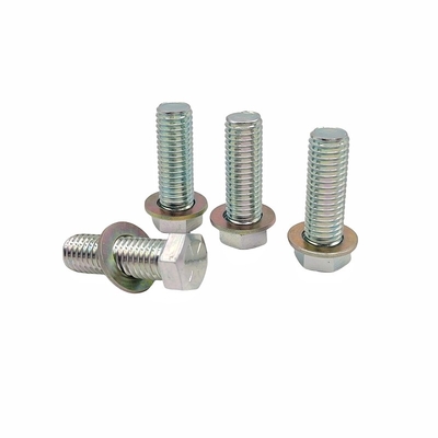 Groothandel Milieubescherming Zwart Zink Buiten Hexagon Bolt Kleur Zink Volstreng Hexagon hoofd schroef