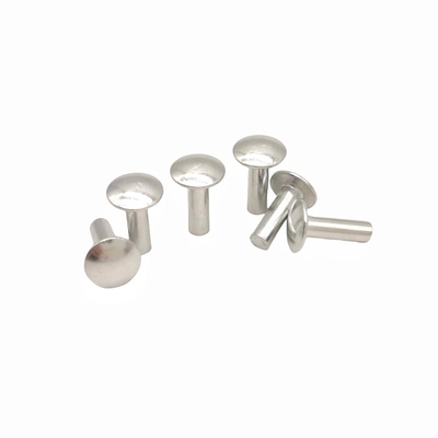 Fabriek Groothandel Op maat Grote Vlakke Hoofd Solid Rivet Halfronde Hoofd Solid Aluminium Rivet Niet-standaard gevormde onderdelen.