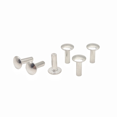 Fabriek Groothandel Op maat Grote Vlakke Hoofd Solid Rivet Halfronde Hoofd Solid Aluminium Rivet Niet-standaard gevormde onderdelen.