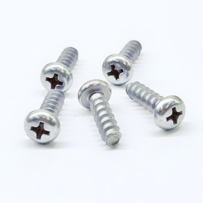 Zink-nikkellegering Phillips Pan Head zelfkoppelende schroeven voor kunststoffen M5*16