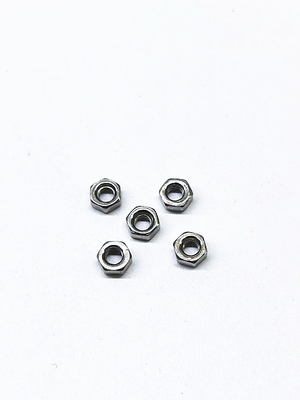 Hex Nut Zink Nickel Alloy Vastkoppelingen van roestvrij staal Originele kleur