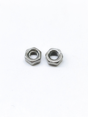 Hex Nut Zink Nickel Alloy Vastkoppelingen van roestvrij staal Originele kleur