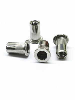 Tandpatroon Blind Hole Nut Zink Nickel Alloy In Aerospace Automobile Decoration
