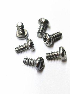 Zink-nikkel-legering Phillips-schroeven Elektronische miniatuur kleine schroeven Cross Pan Head Self Tapping schroeven