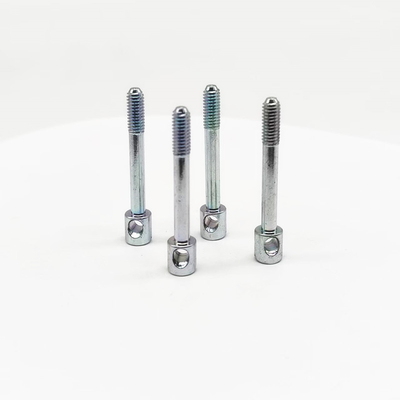 Precision Slotted Capstan Captive Screws DIN 404 ISO-compliant gegraven bevestigingsmiddelen in roestvrij staal Titanium Custom Materials