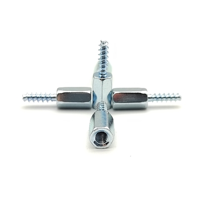 Industriële Messing Hex Standoff koud smeden Nylon 6/6 PA66 materiaal