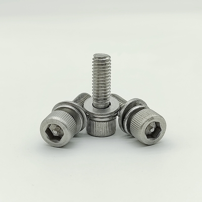 Niet-standaard A4-80 Triple Security Cap schroeven voor openbare infrastructuur Zwarte oxide afwerking Hex Socket Guanbiao Hardware