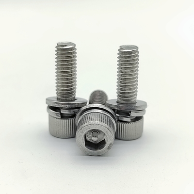 Niet-standaard A4-80 Triple Security Cap schroeven voor openbare infrastructuur Zwarte oxide afwerking Hex Socket Guanbiao Hardware