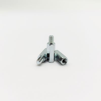 Heavy Duty Man-Female Hex Standoff Screw - Industriële kwaliteit - Blauw-Zinkgeplatte - M4 tot en met M10