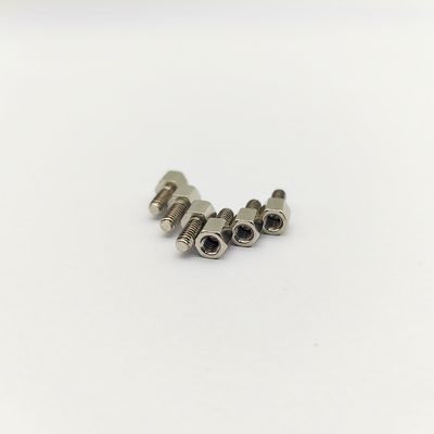 316 roestvrij staal #4-40 Hex Standoff Schroef 12 mm Elektrolijst