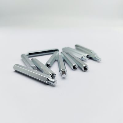 Roestvrij staal Hex-stand-off schroef M4-M12 10-100mm Blauw-Zink geplatteerd