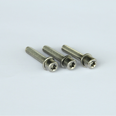 M4x6 Koude Geleide Schroeven, de Contactdoos Pan Head Screw van SS316 Hexalobular