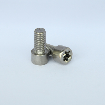 M4x6 Koude Geleide Schroeven, de Contactdoos Pan Head Screw van SS316 Hexalobular