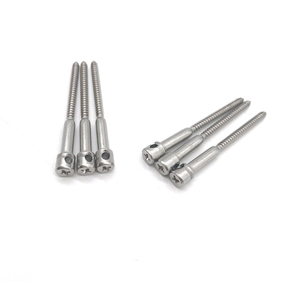 M4 Loodafdichtingsschroeven Elektrische meterschroef Nagelafdichting Tafelbouten met gat Roestvrijstalen bout 8 mm-50 mm Lengte - (M4x45mm