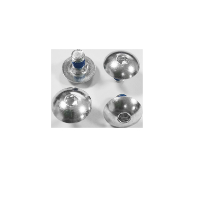 Gepassiveerde Anti Losmakende Schroef 6061 Aluminium Materiële M6x10mm Grootte