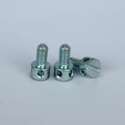 Precision Slotted Capstan Captive Screws DIN 404 ISO-compliant gegraven bevestigingsmiddelen in roestvrij staal Titanium Custom Materials