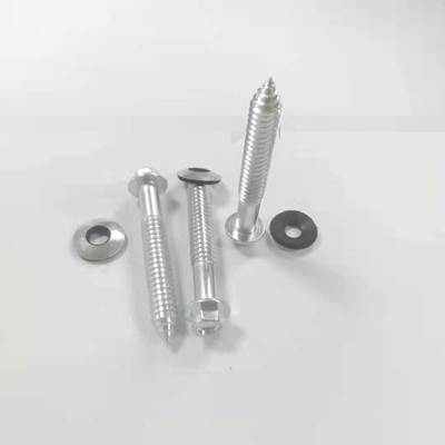 Schroeven van roestvrij staal met rubberwasser 5.85x5.85 Schroeven van daken met wasser