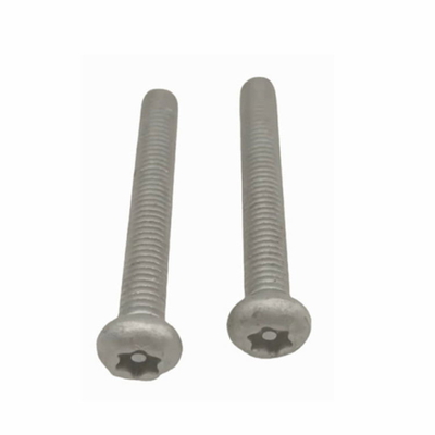 Van de de Contactdoosknoop van ANSIEDIO M4 Torx de Machineroestvrij staal Pan Head Screws With Core