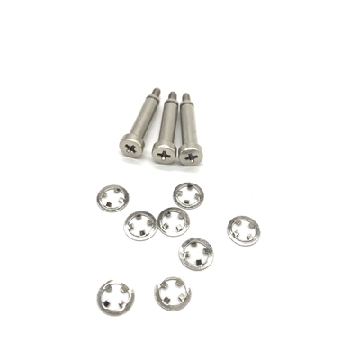 M2.5x8.6 Schroef Met veerwerking, de schroeven van de gpusteun UNC 6-32X23