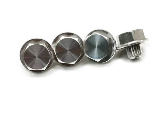 Van het Wielbouten van de aluminiumlegering Decoratieve de Elektroforese Zwarte Geanodiseerde Natuurlijke Kleur